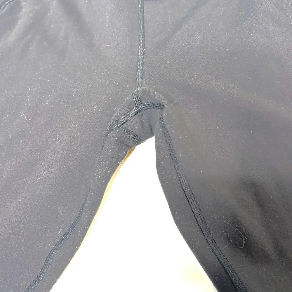 Lululemon Groove High Waist Black Long Leggings 12 - Picture 8 of 10